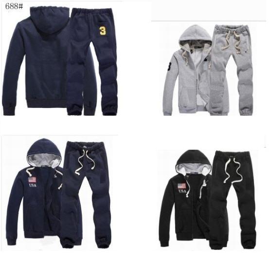 Wholesale-Free Shipping! New Fashion clot brand Mens Sport Sets Sweat Suits Bowling Sets brand hoodies Hoodies/Sweatshirts and Pants