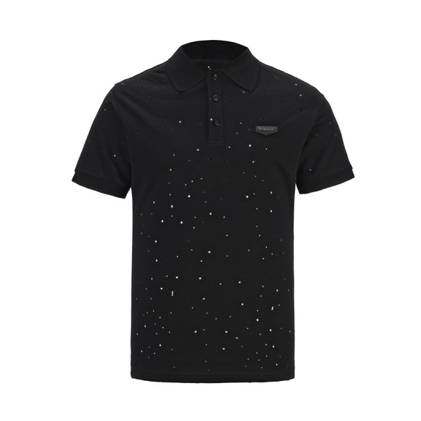 GGG 2019 New youth Brand Polo Shirts logo embroidery Men Short Sleeve Casual Shirts Man's Solid Bowling Polo Shirt