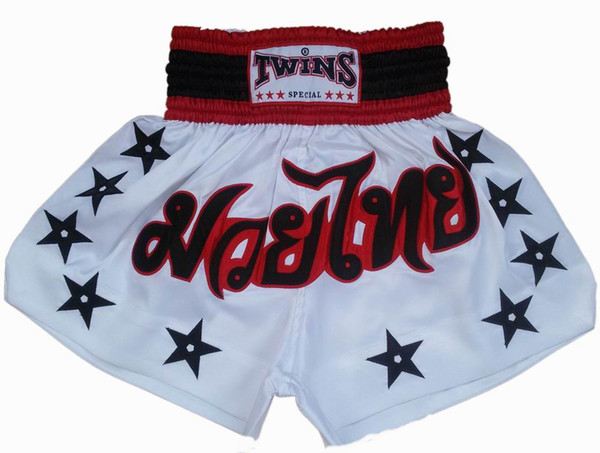 Free Shipping mens muay thai shorts boxing pants boxeo shorts free combat pants sanda service fight boxing wear Muay thai pants