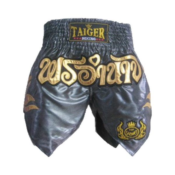 Free Shipping muay thai boxing shorts boxing pants mma shorts boxing trunks sport clothes sanda service boxing Muay thai pants