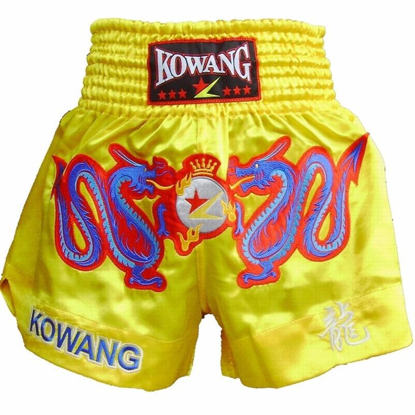 Free Shipping mens mma muay thai fight shorts boxing pants shorts boxe free combat pants sanda service boxing Muay thai pants