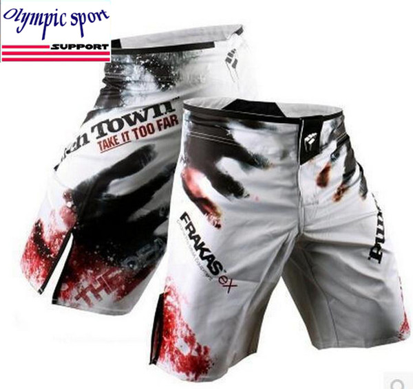 Fashion design mma shorts boxing clothes muay thai shorts