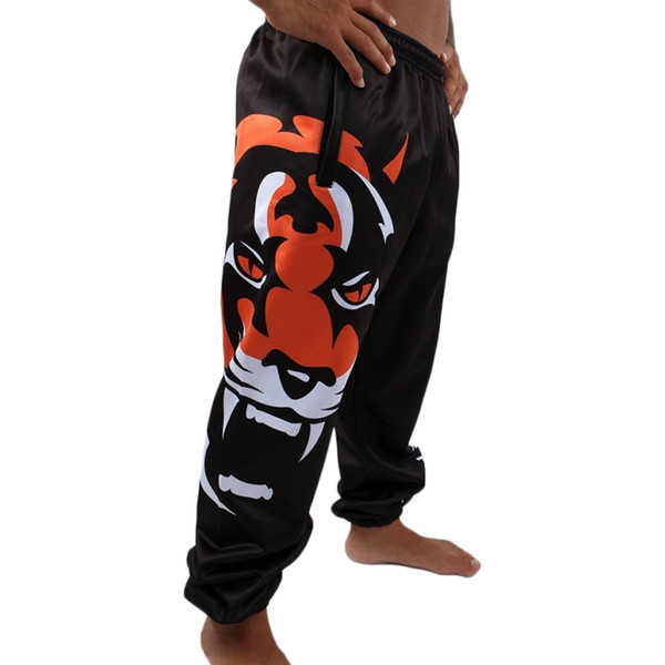 Black Tiger Boxing trousers ring sport competition and training exercises kickboxing shorts sanda boxeo muay thai short