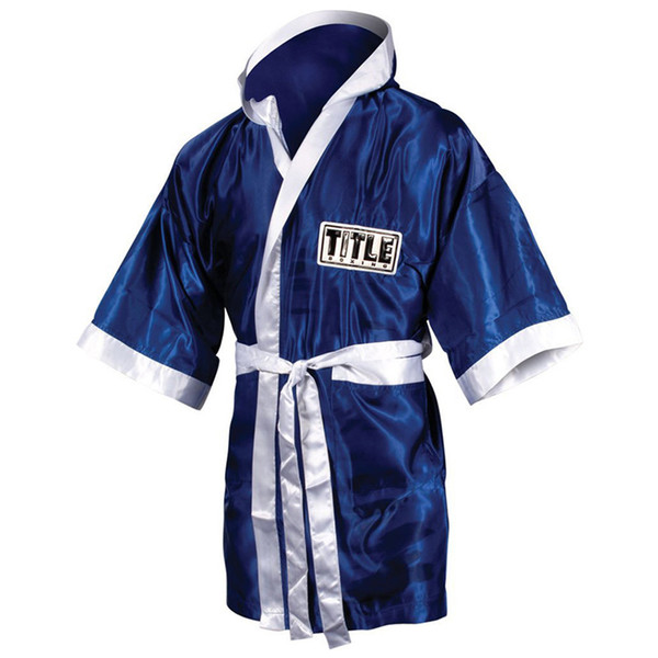 good quality men's boxing robes soft boxing cloak kick women dry robe clothing Child uniforms Bata Boxeo