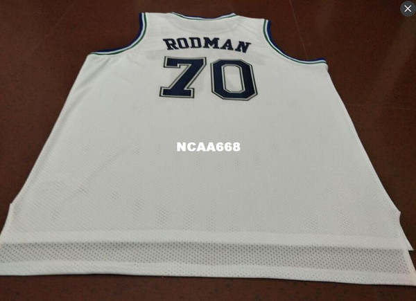 Vintage #70 Dennis Rodman Bsaketball Jersey Size S-4XL or custom any name or number jersey