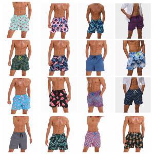 19styles Boys Mens Swimming Board Shorts cartoon printed Swim Trunk Swimwear Summer Beach Pants Briefs Sport Suits lace Casua brief FFA1480