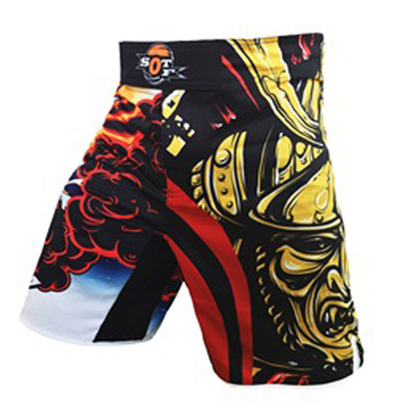 Mens MMA Shorts Boxing Trunks Bad Boy MMA Kick Boxing Pants Tiger Muay Thai Pants Fight Shorts Kickboxing Boxeo Pretorian