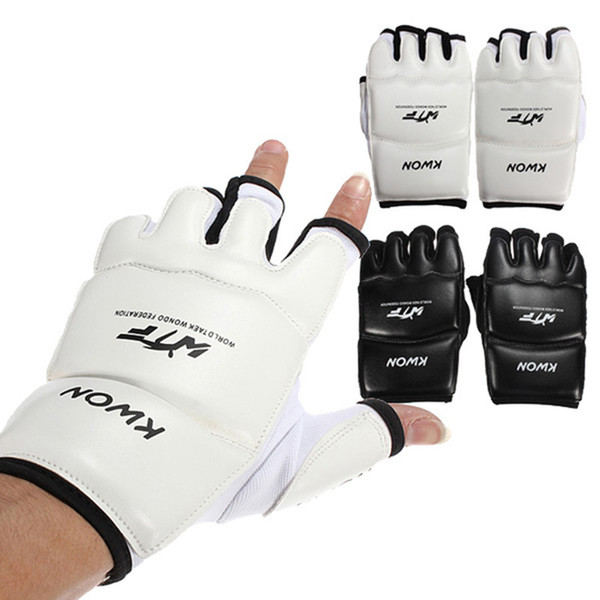 Half Fingers Kids/adults Sandbag Training Boxing Gloves Sanda/karate/muay Thai/taekwondo Protector C19040401