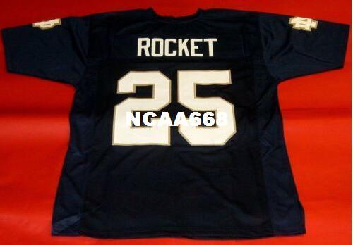 Men #25 ND ROCKET RAGHIB ISMAIL CUSTOM College Jersey size s-4XL or custom any name or number jersey