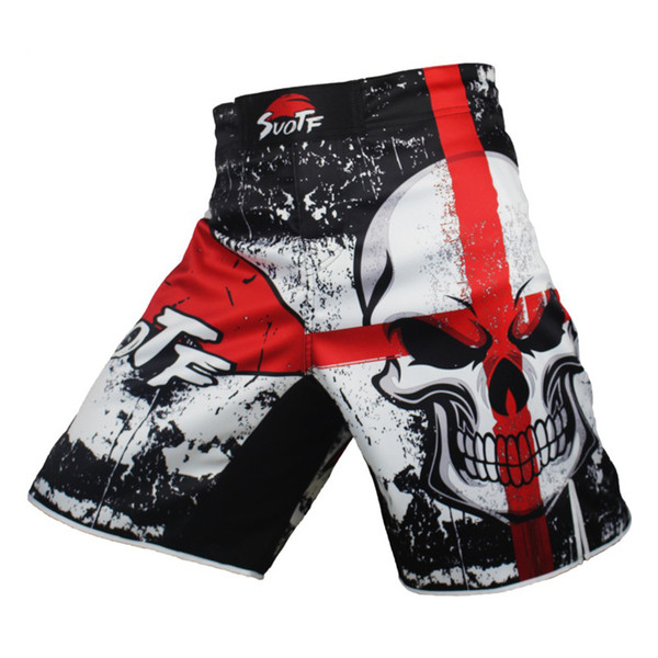 Men's boxing pants printing MMA Shorts Fight Grappling Short Polyester Kick Gel Boxing Muay Thai Pants thai boxing shorts mma