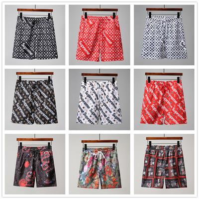 2019 Designer Men Sup Swim Shorts Mens Casual Beach Shorts Brand Short Pants Mens Letter Shorts Mens Luxury Summer Leisure Wear