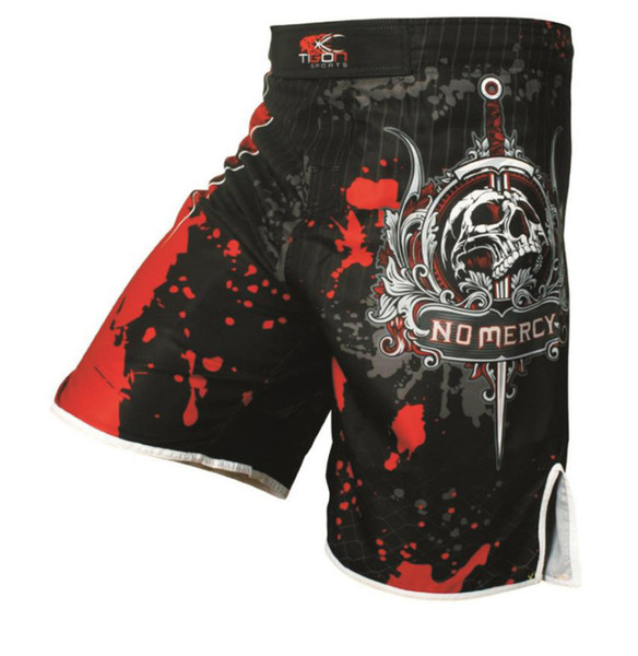 MMA Shorts man Fight shorts boxing trunks SANTA MUERTE 2.0 FIGHT SHORTS