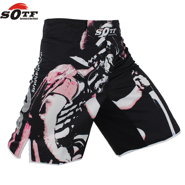 Suotf Mma Shorts Tiger Muay Thai Technical Performance Falcon Boxeo Mma Pants Sports Boxing Kickboxing Clothing Thai Boxing Fitness