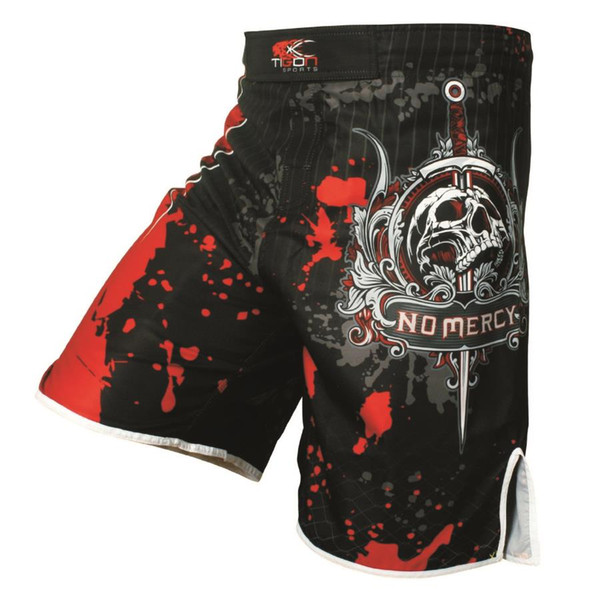 Mens Boxing Pants Printing Mma Shorts Fight Grappling Short Polyester Kick Gel Boxing Muay Thai Pants Thai Boxing Shorts Mma