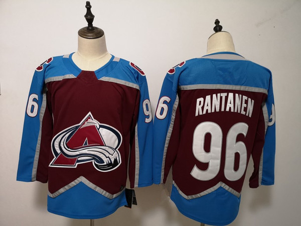 Colorado Avalanche Hockey Jerseys 29 Nathan MacKinnon 92 Gabriel Landeskog 9 Matt Duchene 19 Joe Sakic 96 Mikko Rantanen Jersey