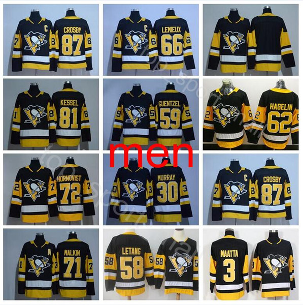 Hockey Jerseys Stadium Series Pittsburgh Penguins Jersey 71 Evgeni Malkin 87 Sidney Crosby Phil Kessel Kris Letang Lemieux Matt Murray Guent