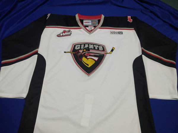 Vancouver giants Premier 7185 hockey jersey Embroidery Stitched Customize any number and name Jerseys