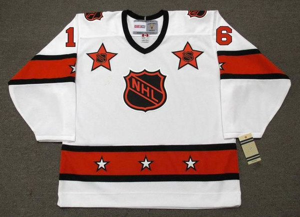 BOBBY CLARKE 1974 Vintage Throwback All Star Hockey Jersey Embroidery Stitched Customize any number and name Jerseys