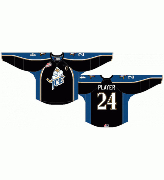 Custom Kootenay Ice 2010 Alternate Hockey Jersey Embroidery Stitched Customize any number and name Jerseys