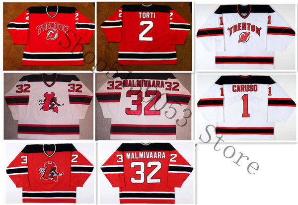 Trenton Devils Hockey Jersey can customize players jerseys of any size