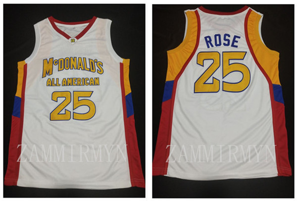 McDonald's All American Retro Basketball Jersey can customize players jerseys of any size