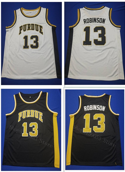 High quality embroidery Purdue College #13 Retro Basketball Jersey Men's Stitched Custom Any Number Name Jerseys