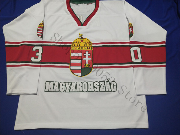 Hungarian national hockey/hockey jersey can customize players jerseys of any size