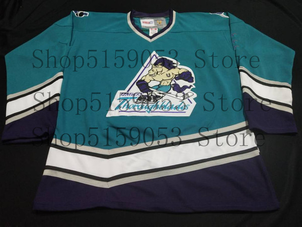 man Kentucky Thoroughblades Road Hockey Jerseys Embroidery Stitched Customize any number and name Jerseys