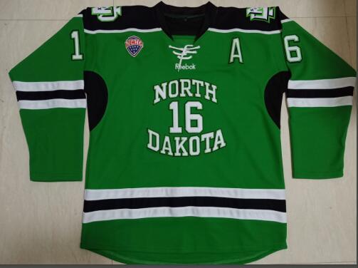 High quality embroidery North Dakota Hockey Jersey Embroidery Stitched Customize any number and name Jerseys