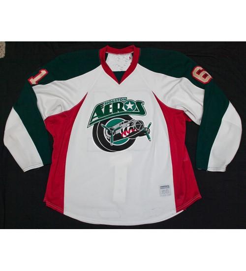 Custom Houston Aeros 61 Tyler Cuma 19 Danny Irmen Hockey Jersey Embroidery Stitched Customize any number and name Jerseys