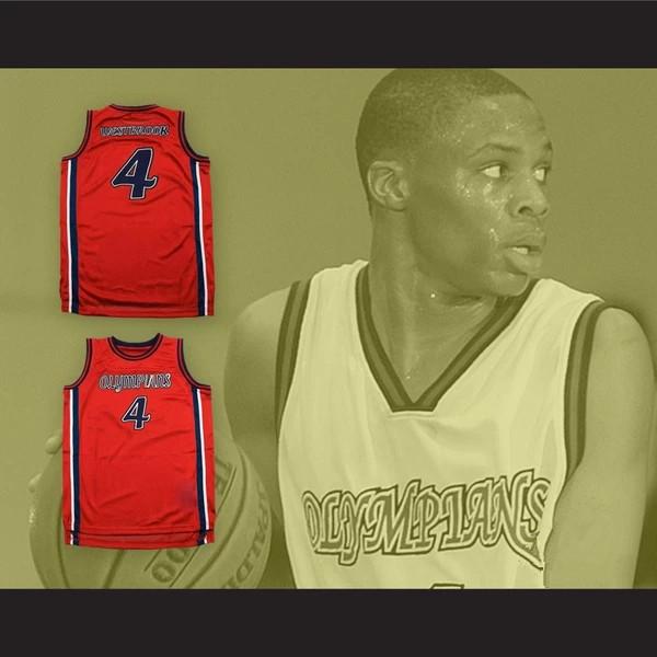 Russell Westbrook 4 Leuzinger High School Olympians Basketball Jersey Embroidery Stitched Customize any number and name Jerseys