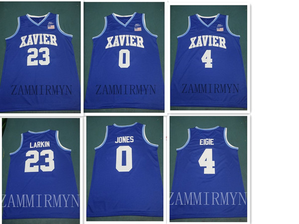 Custom Xavier Musketeers basketball jersey Embroidery Stitched Customize any number and name Jerseys