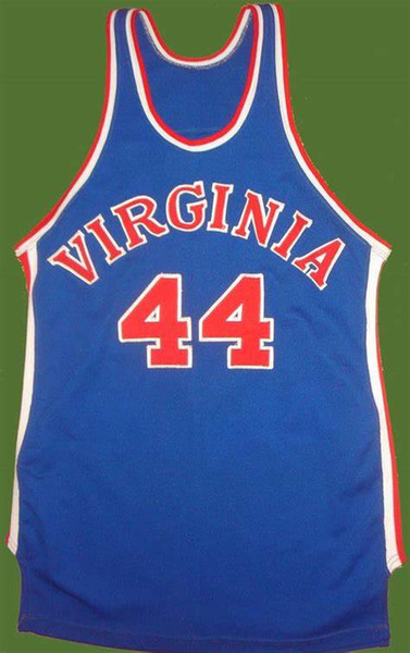 #44 GEORGE GERVIN Virginia Squires 1972 BASKETBALL JERSEY Embroidery Stitched Customize any number and name Jerseys