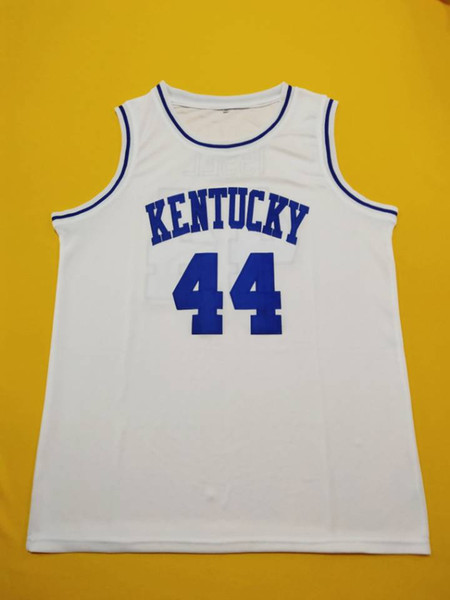 Dan Issel # 44 Kentucky Wildcats Retro Basketball Jersey para hombre cosido Número personalizado Jerseys nombre Embroidery Stitched Custom