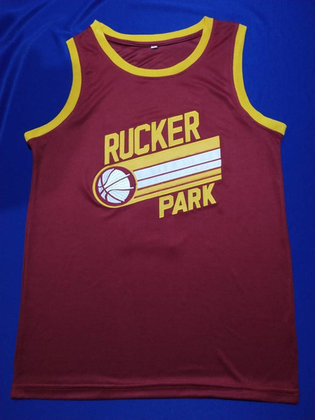 Custom rock park 1 New York harlem's vintage basketball jerseys men's stitched jerseys custom any number of names