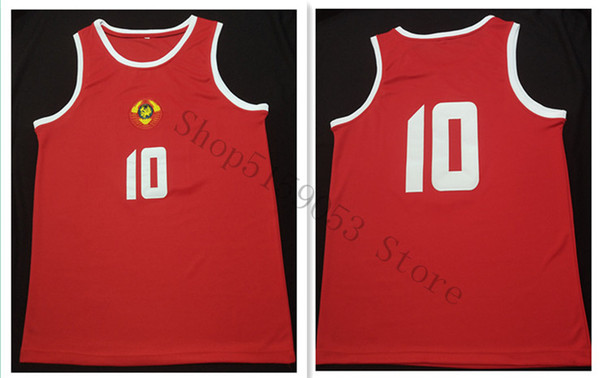 Soviet national basketball team jersey Embroidery Stitched Customize any number and name Jerseys