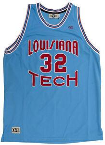 #32 KARL MALONE Louisiana Tech Bulldogs NCAA Forward Baloncesto Jersey Embroidery Stitched Customize any number and name Jerseys