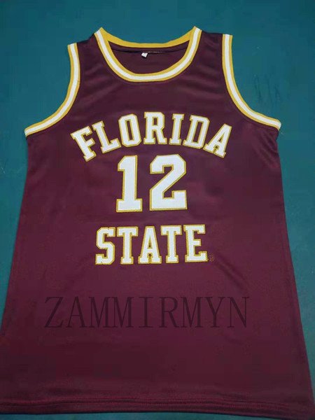 1992 Florida State Charlie 12 Ward Bobby Sura Basketball Jersey Embroidery Stitches Customize any size and name Jerse