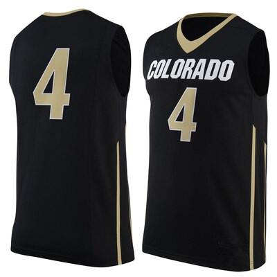 COLORADO Basketball Jersey Embroidery Stitched Customize any number and name Jerseys