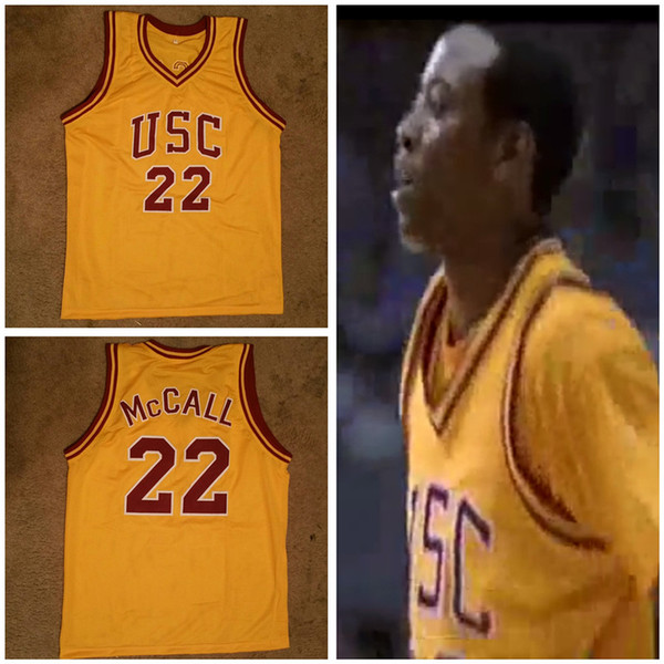 Omar Epps Quincy McCall 22 College Career Basketball Jersey Embroidery Stitched Customize any number and name Jerseys