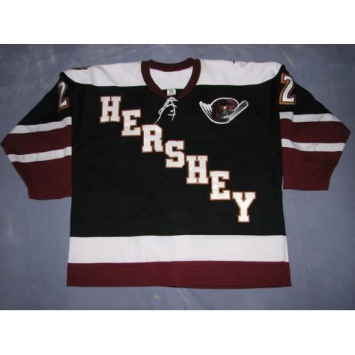 Customize Hershey Bears 2 Nick Naumenko 17 Chris Bourque Hockey Jersey Embroidery Stitched Customize any number and name Jerseys