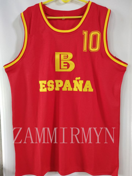 Spanish espana baroncesto vintage basketball jerseys men tailor jerseys of any size