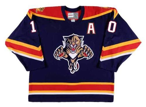 High quality embroidery PAVEL BURE Florida Panthers 1999 Vintage Throwback Hockey Jersey Embroidery Stitched Customize any number and nam