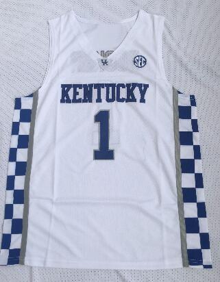 popular Kentucky College fan online wholesale men Basketball Wear 3 ADEBAYO 11WALL 15 COUSINS 0 FOX 12 Towns 23 DAVIS Basketball Jerseys