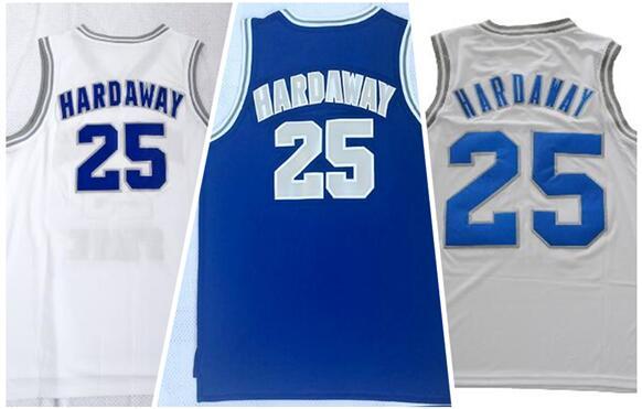 2022Trainers University HARDAWAY 25 White College Basketball jerseys,2022MEN College Basketball wear,MEN online shopping stores for sale