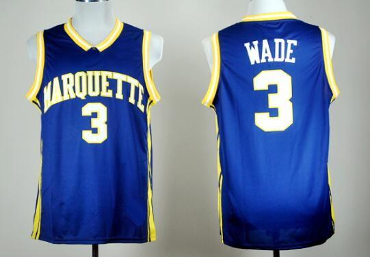 Golden Eagles 3 Wade College Basketball Wears,Top men 11 Young 7 Doncic 4 BAMBA 33 ALCINDOR 42 HOWARD Basketball wear,online store for sale