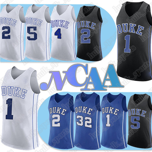 NCAA Duke jerseys 1 Zion Williamson jersey 2 Cam Reddish 5 RJ Barrett Men 2019 hot sell high quality jerseys