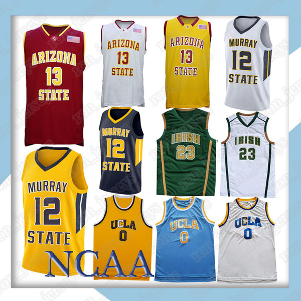 NCAA Murray State College jerseys 12 Ja Morant James 13 Harden jersey 23 LeBron James 0 Westbrook Basketball Wears