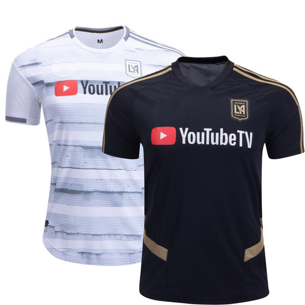 MLS 2019 Lafc Soccer Jersey Home Away Los Angeles FC Rossi Vela Dio Zimmerman Zelaya Football Shirt