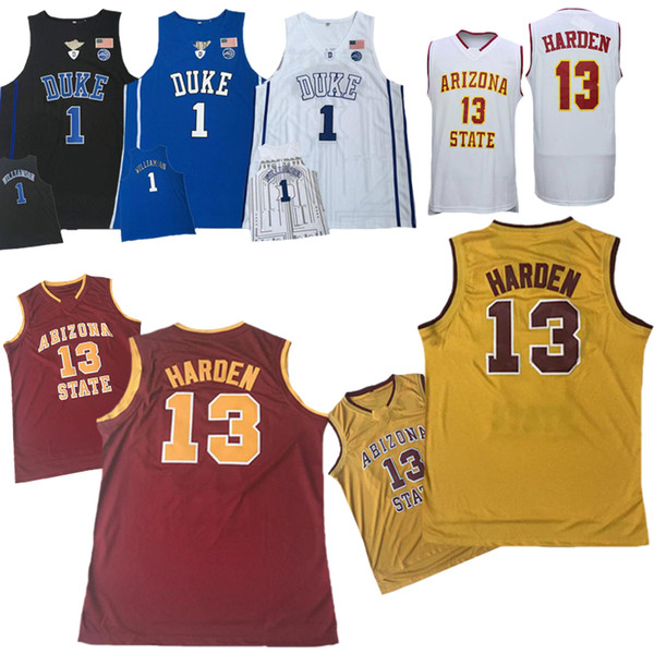 The New 2019 NCAA College Basketball jerseys 13 HARDEN jerseys 1 DUKE jerseys Special sales Comfortable fabric